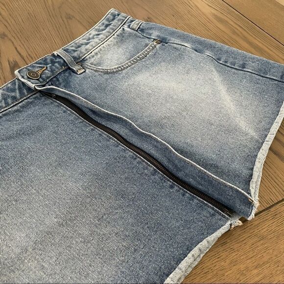 JOIE Denim Hayon Mini Skirt - Picture 6 of 11